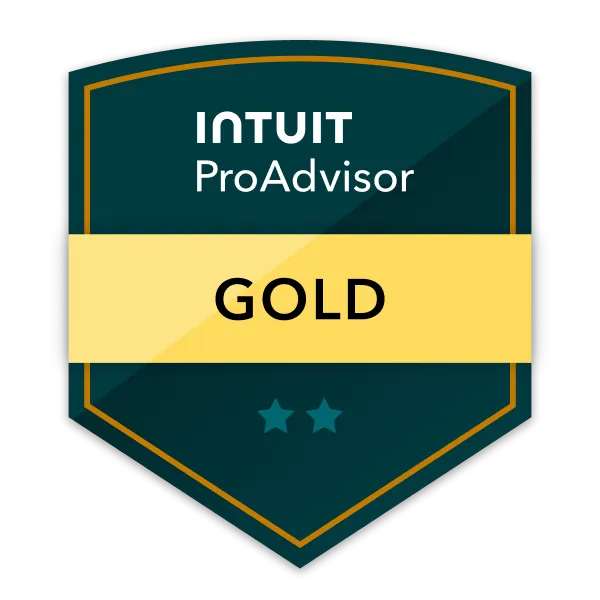 Intuit ProAdvisor Gold Certification Badge