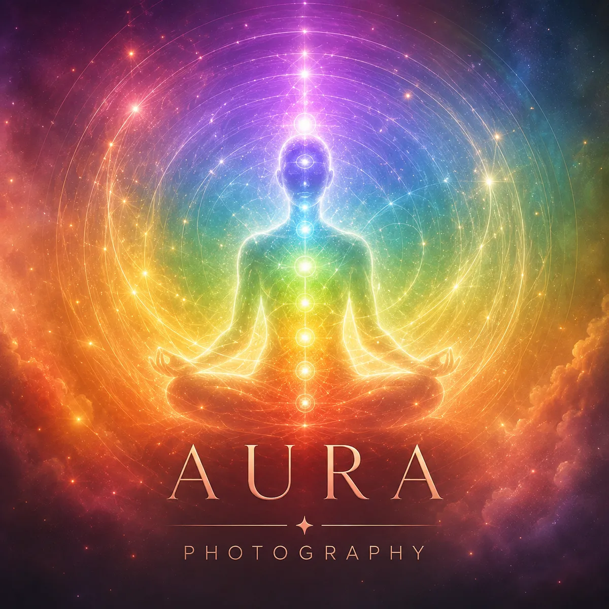 Aura photography visualisation