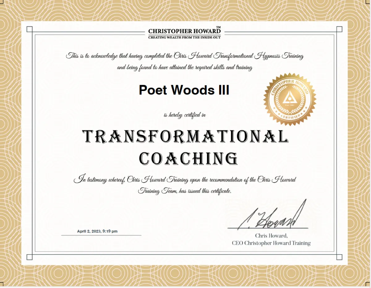 Transformational Coaching Certificate