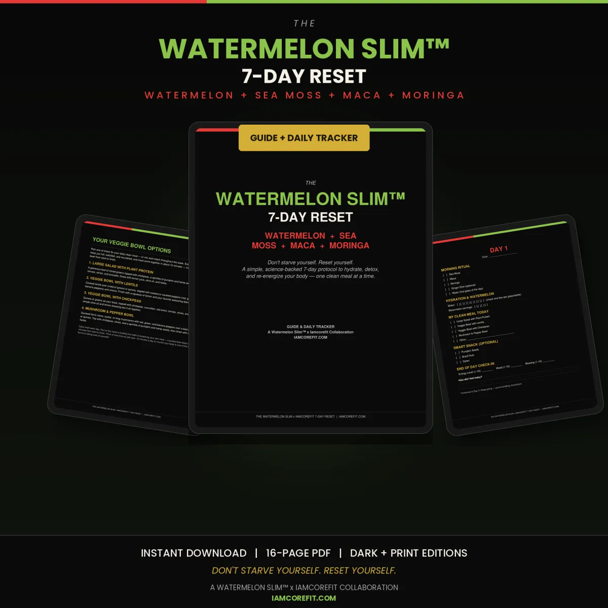 Watermelon Slim Mockup