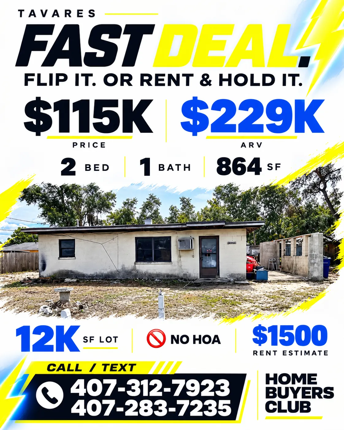 Hot deal flyer — Tavares, FL