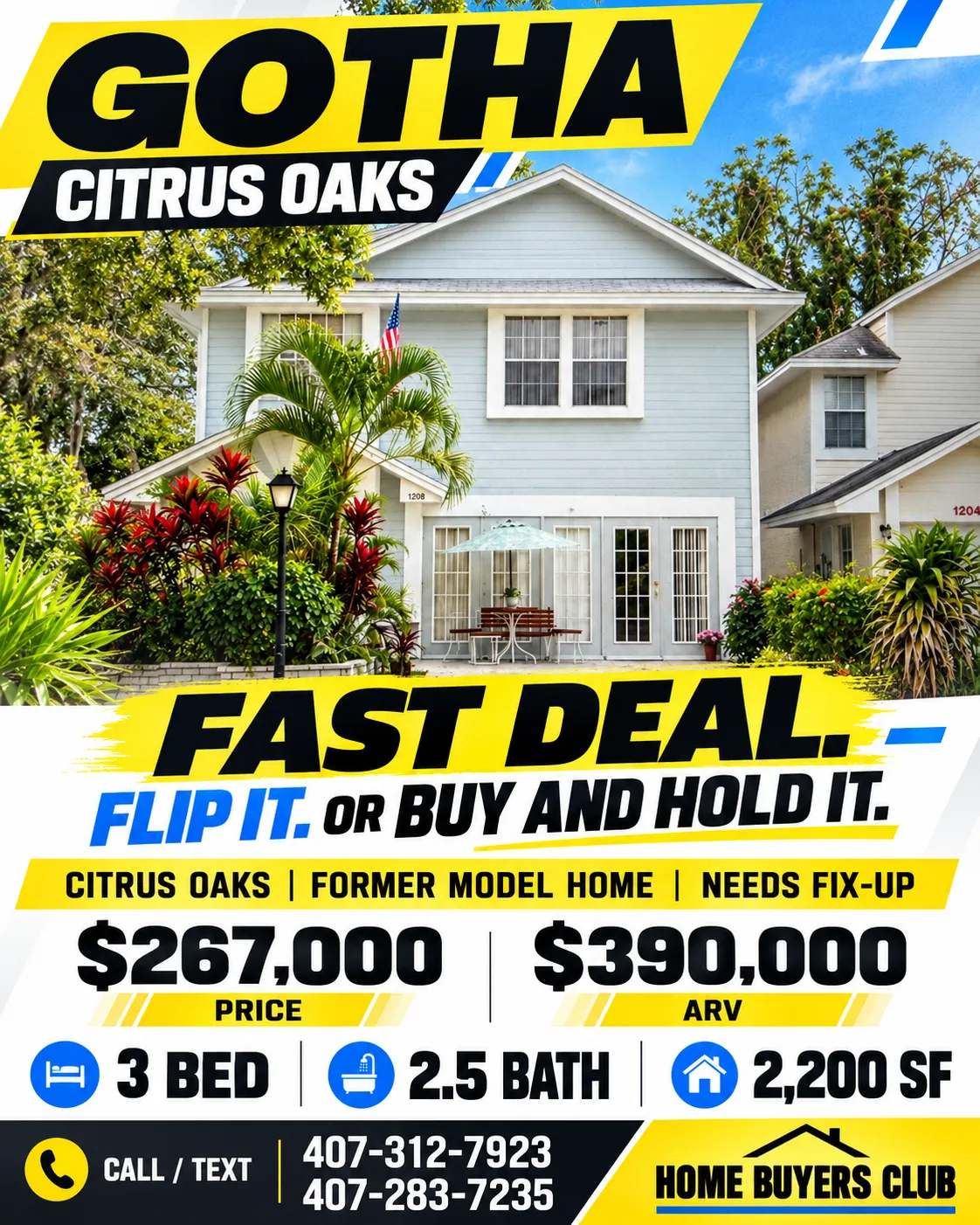 Hot deal flyer — Gotha, Orange County, FL