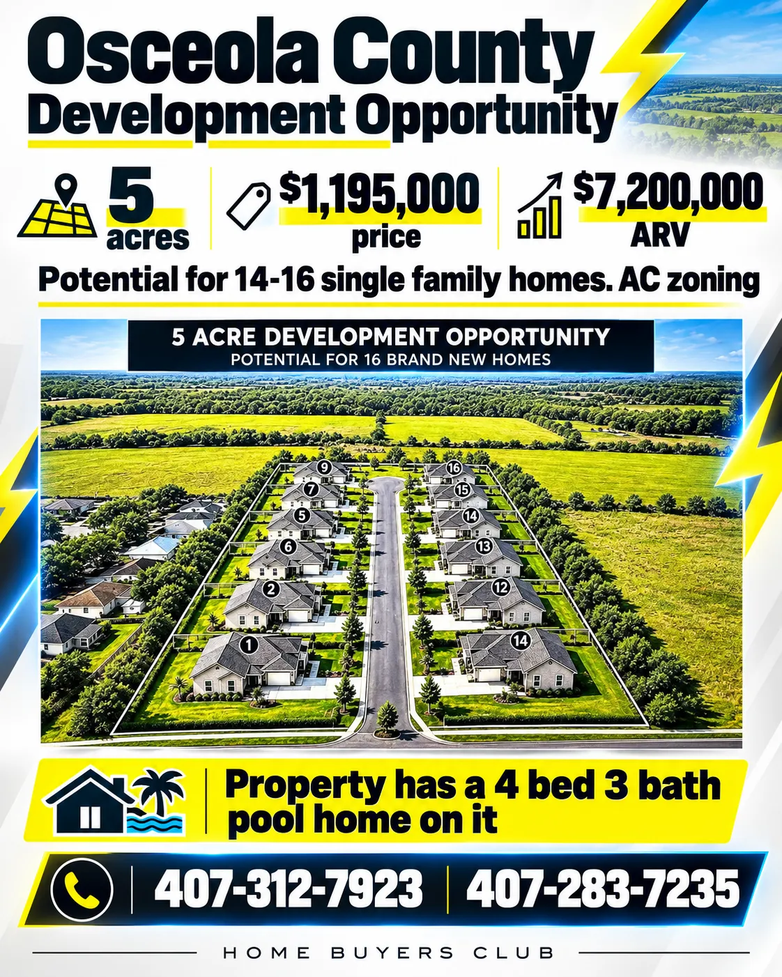 Osceola County development opportunity flyer