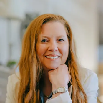 Portrait of your masterclass host and respectful guide, photographed in warm, soft natural light