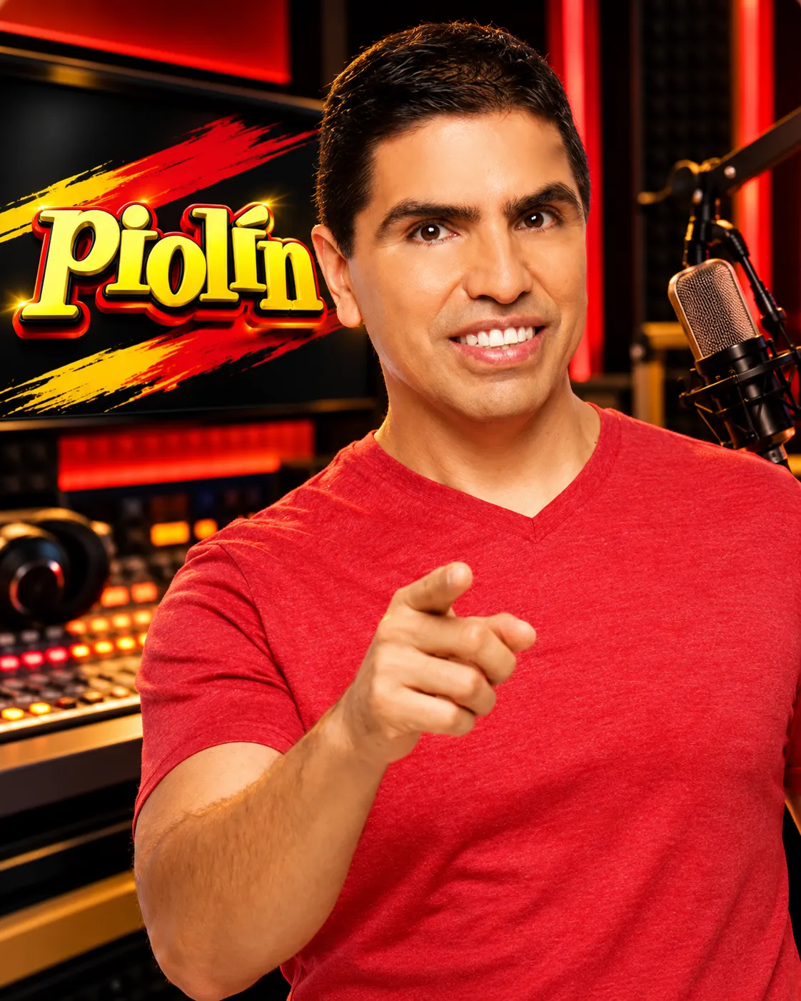 El Show de Piolín - Fotografía oficial de estudio