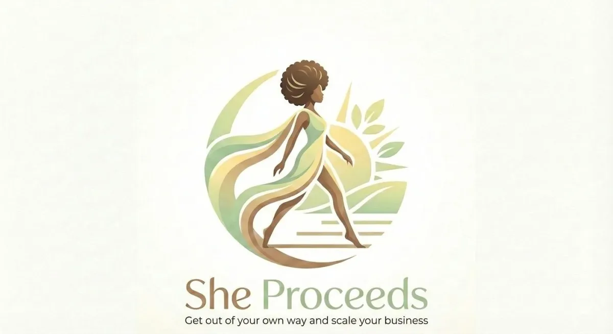 She Proceeds logo
