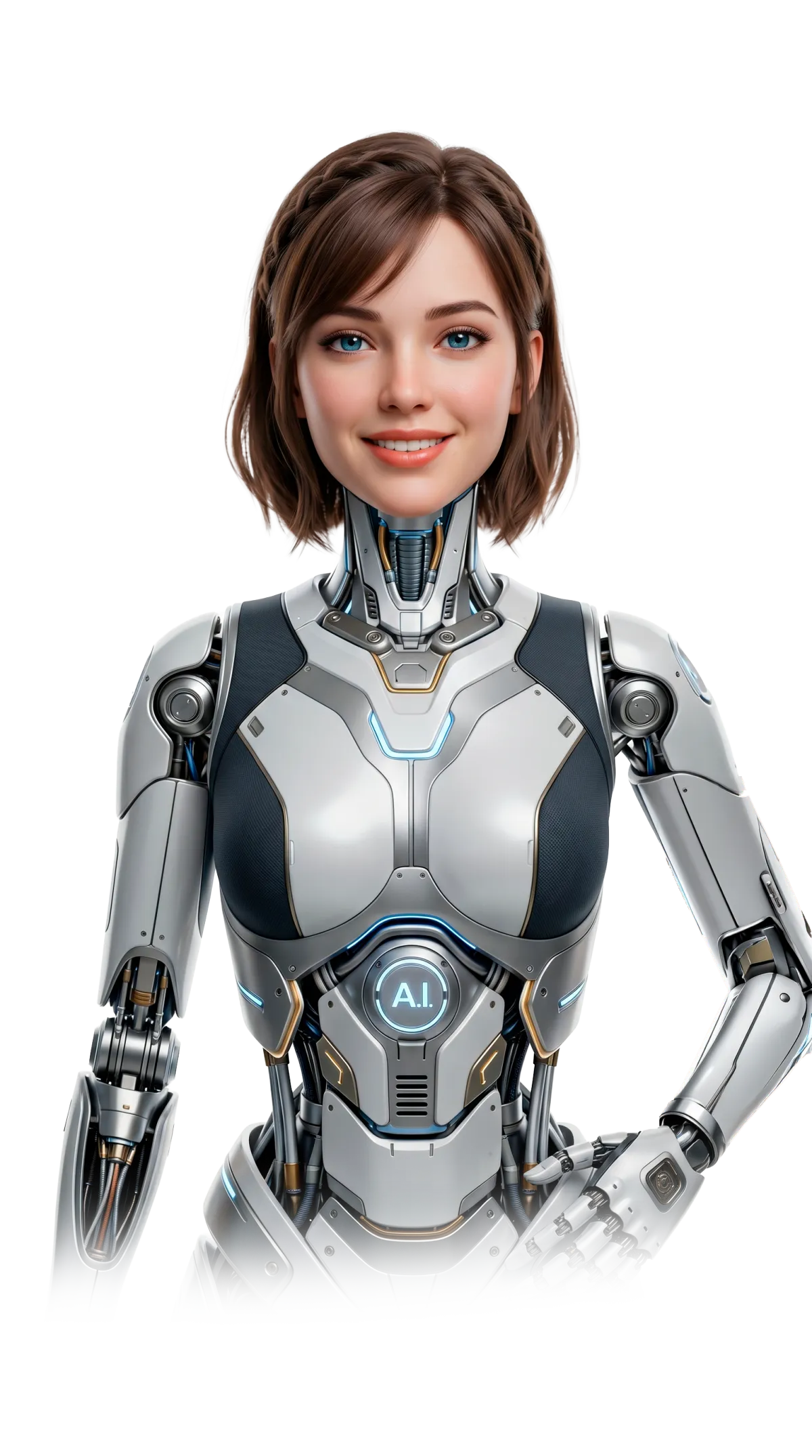 Sophisticated professional in high-fashion minimalist dark wardrobe