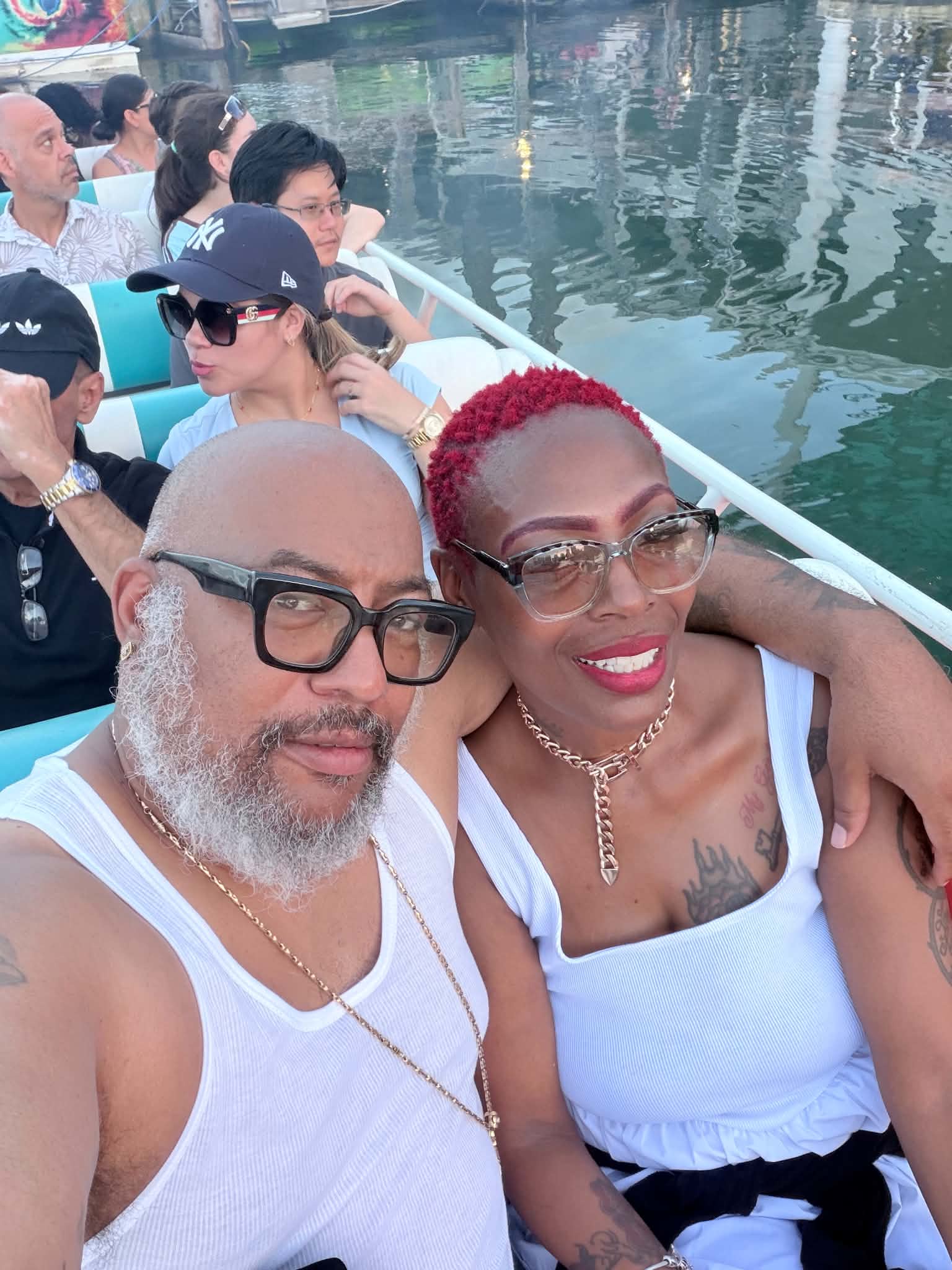 Professional portrait of the happy couple together