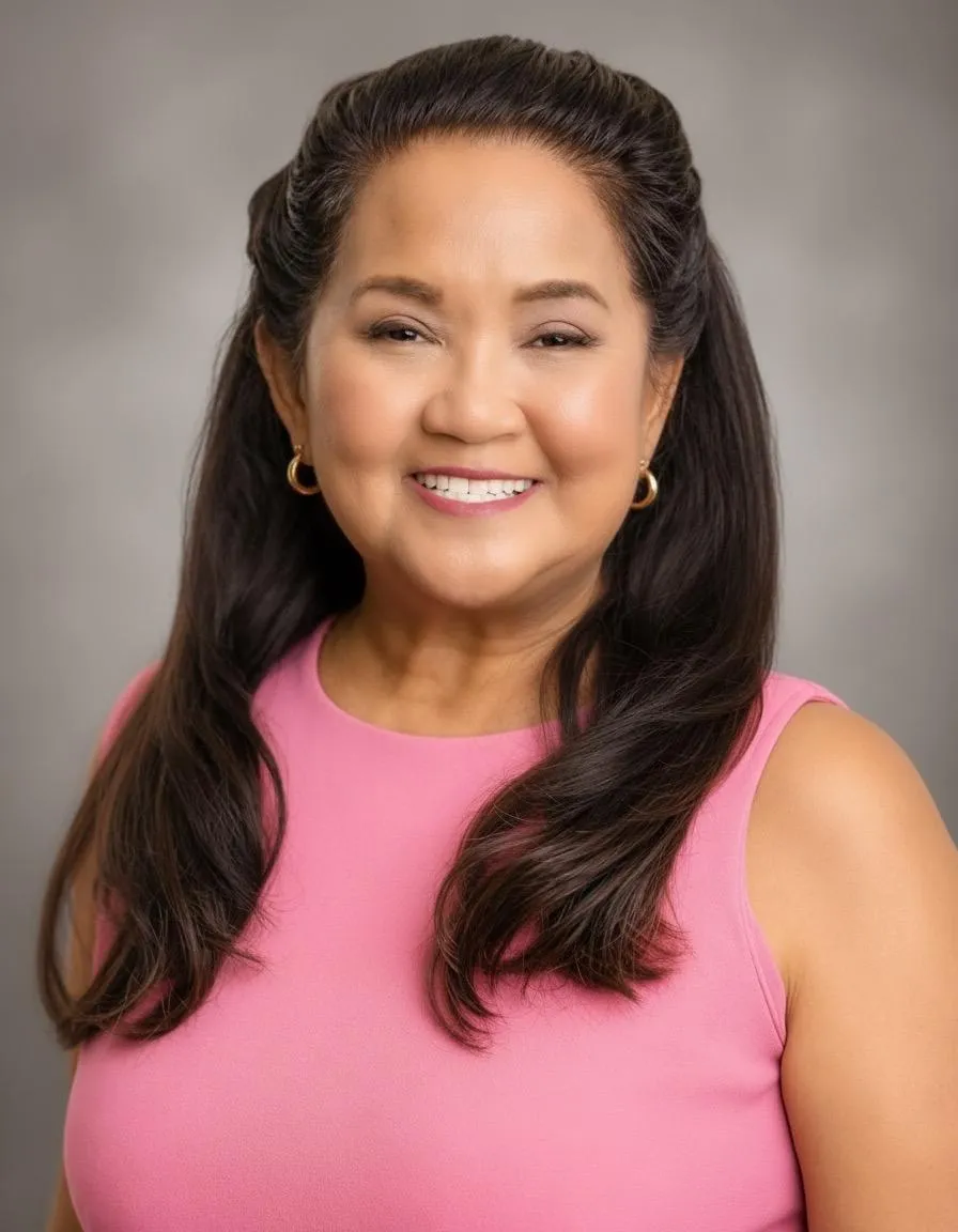Warm portrait of speaker Maria, your tech-savvy Kumare and AI guide