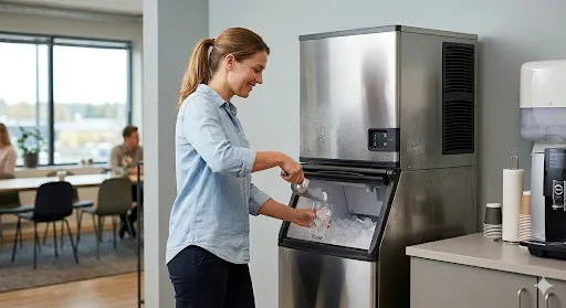 Commercial ice maker equipment
