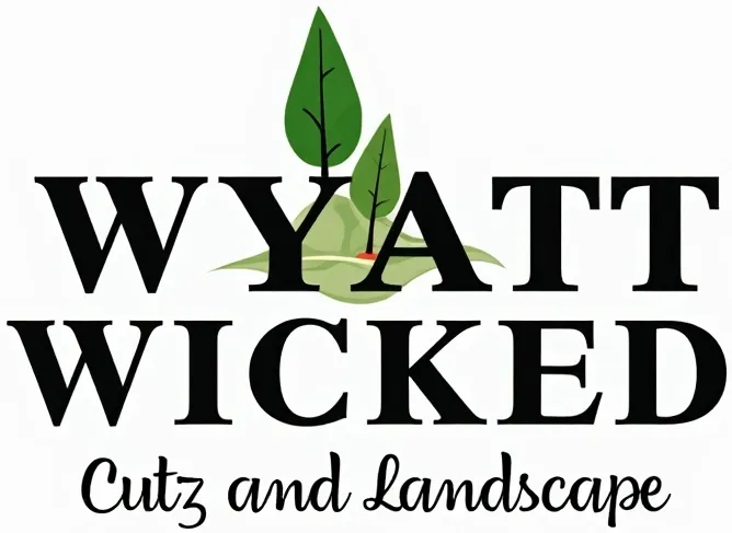 Wyatt Wicked Cutz and Landscape Logo