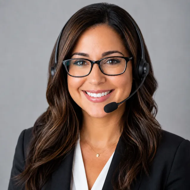 Emma - AI Receptionist with Headset