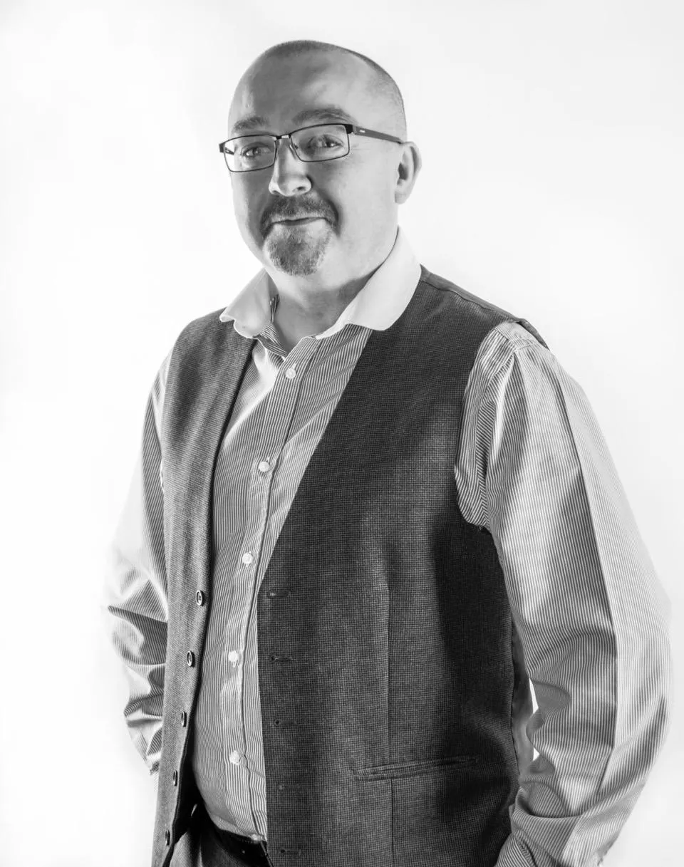 Dr Marc Johnson clinical and military portrait