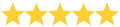 5 stars rating