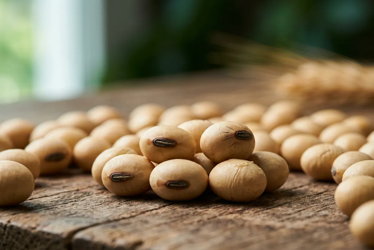 High-protein large grade food soybeans