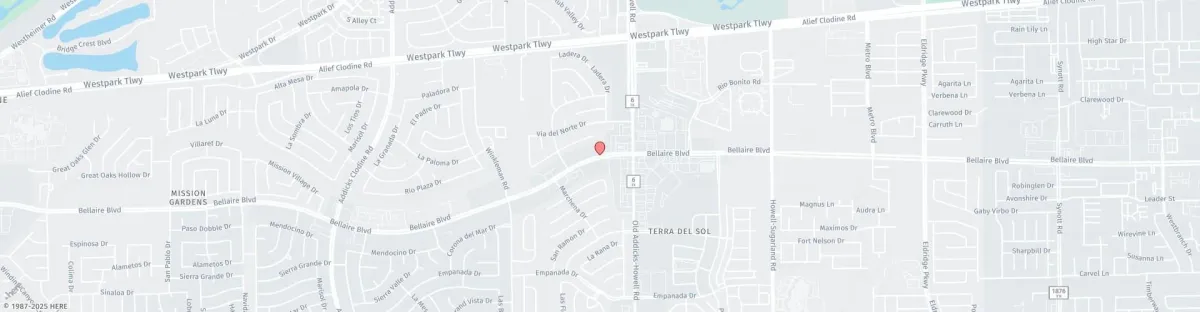Oral & Facial Surgery Institute of Houston Office Location Map