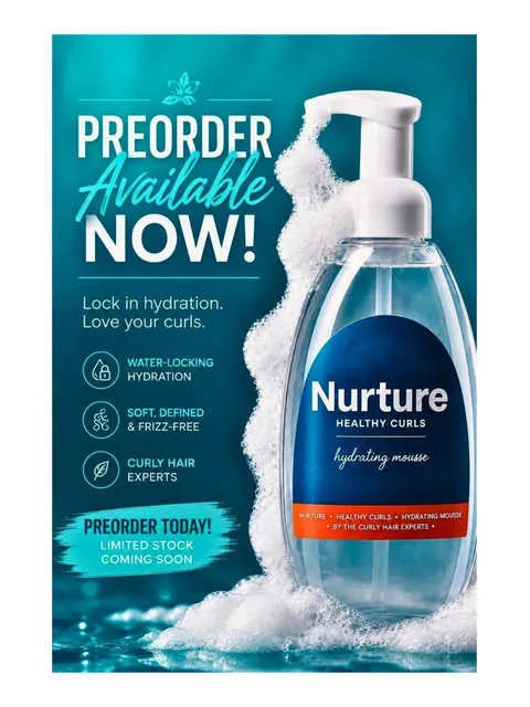 Nurture Healthy Curls Hydrating Mousse product image