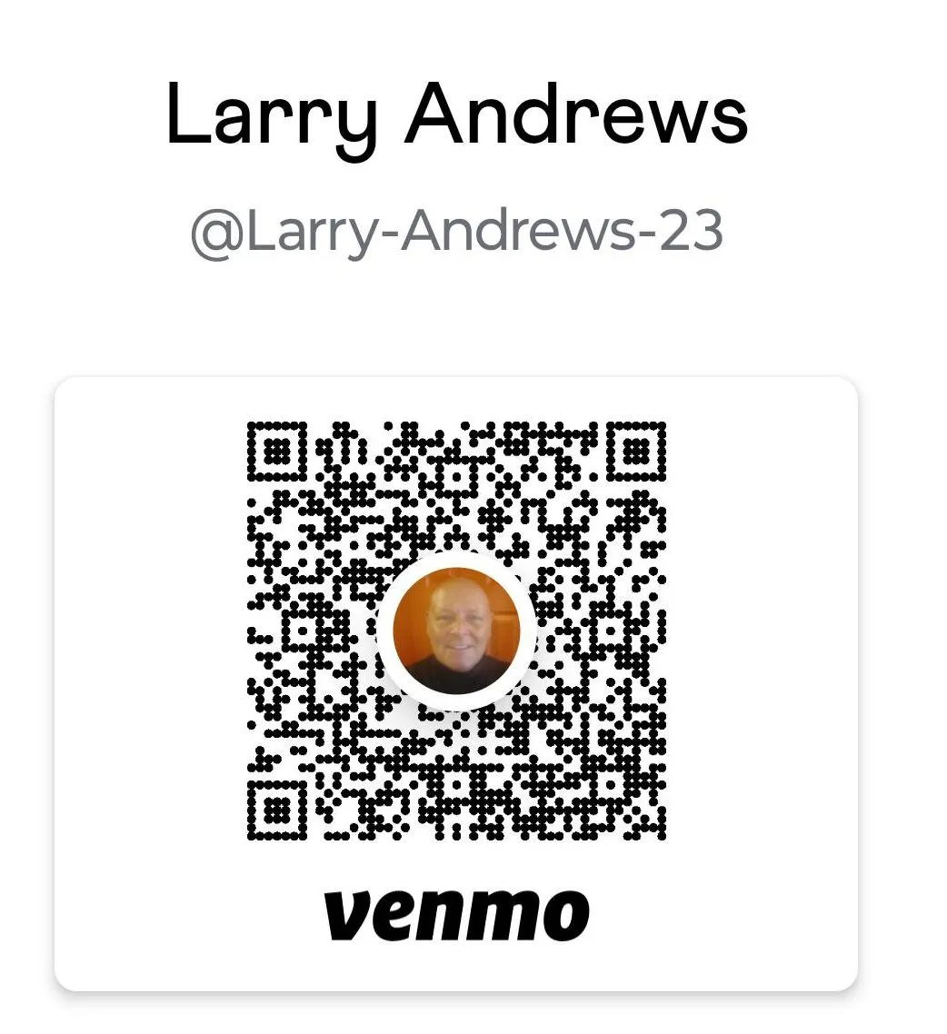 Larry Andrews Venmo QR Code