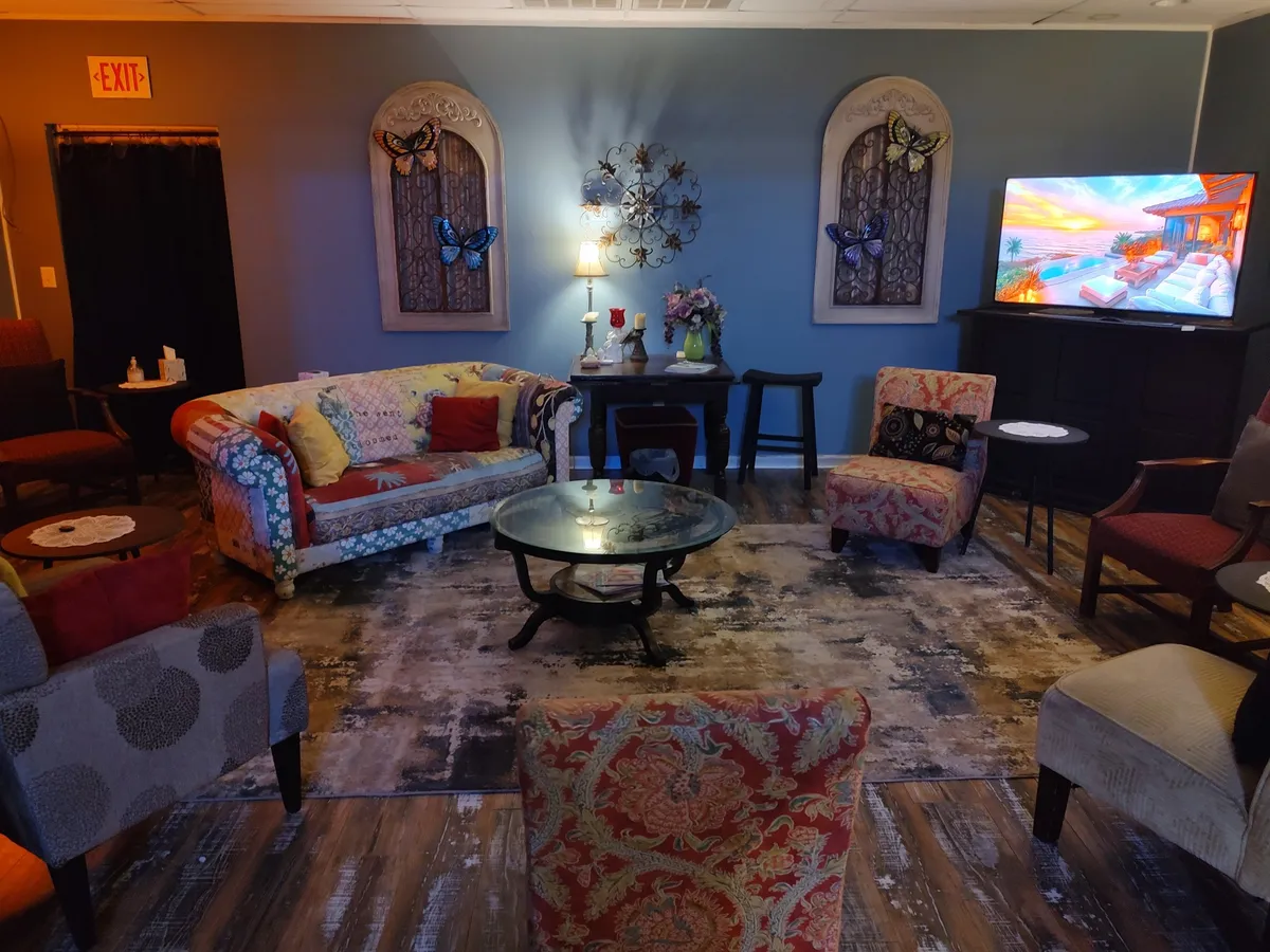 Lounge area