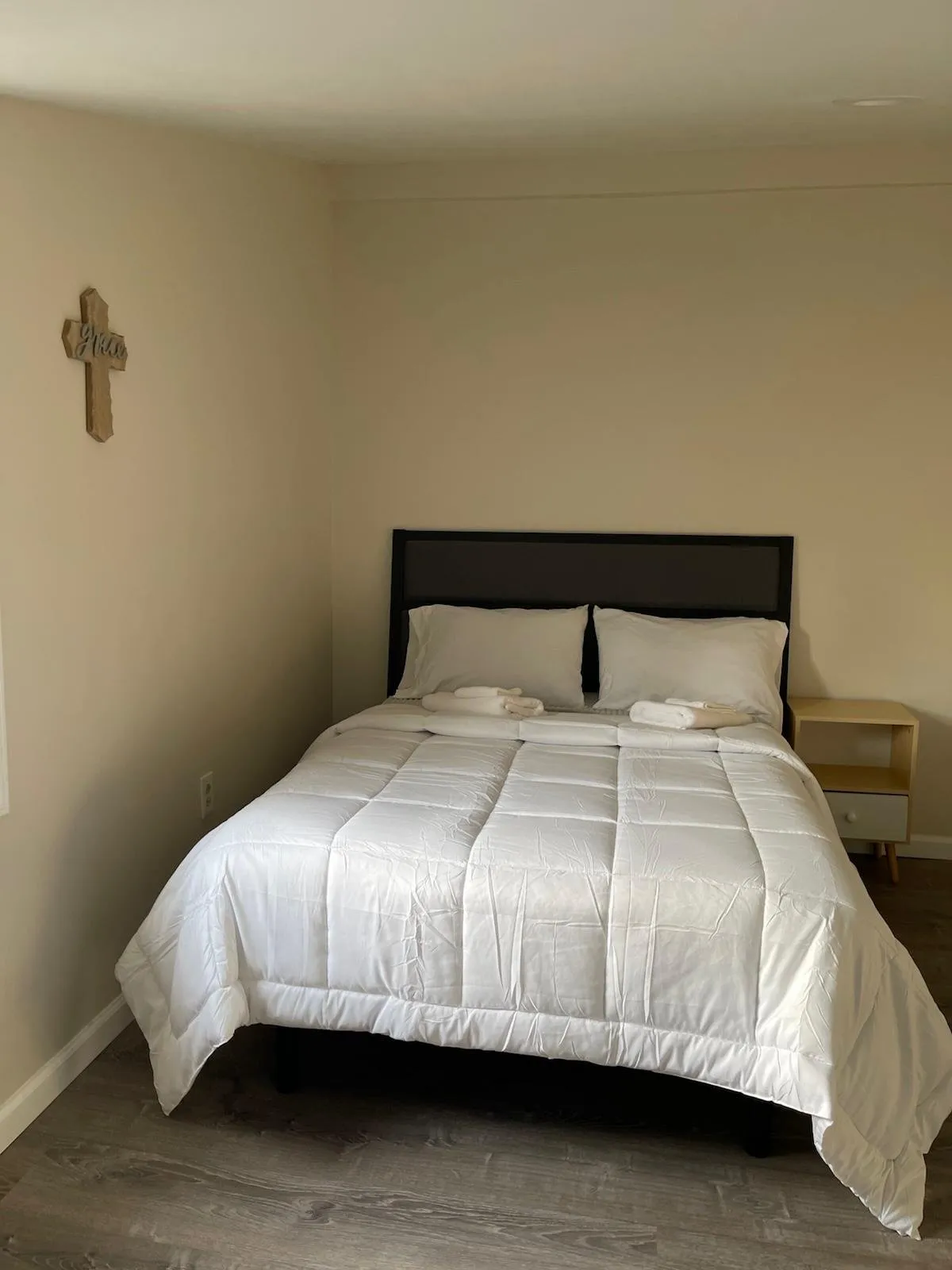 Community prayer room bathed in natural light