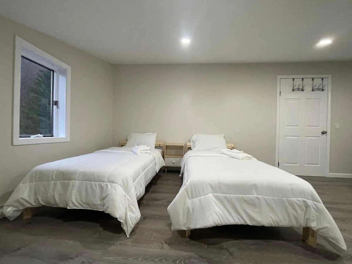 Chambre double lumineuse et épurée