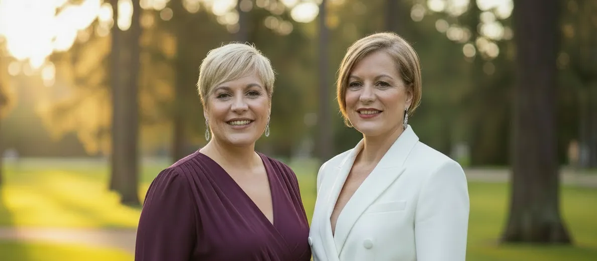Gladys and Michelle