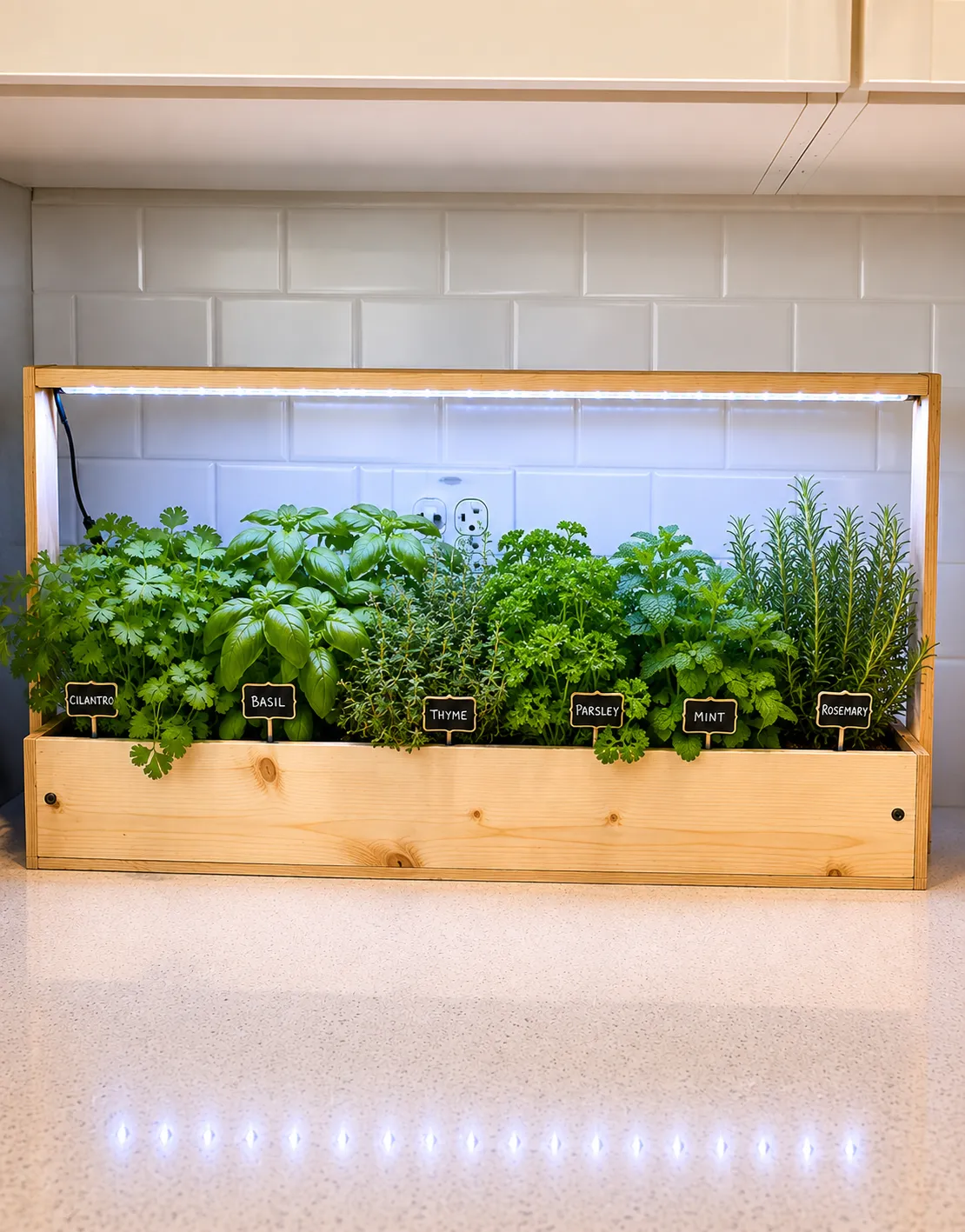 EarthyHerb Planter Detail