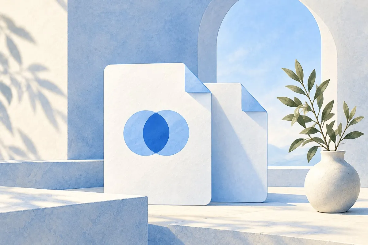 Concept illustration - Dupes files illustration
