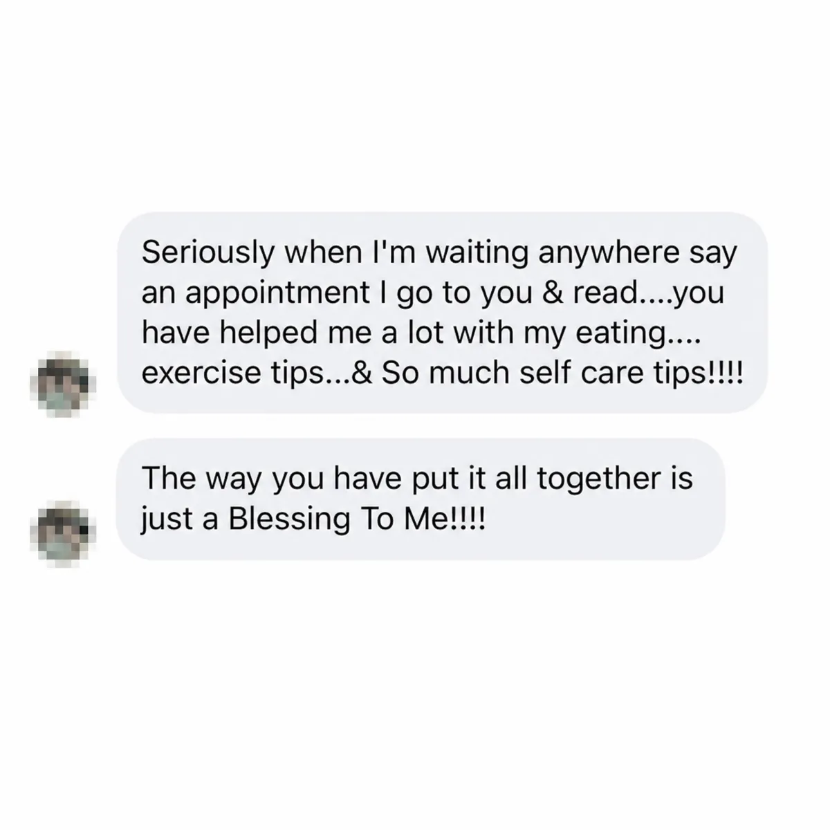 Starter Kit buyer testimonial, client identity protected