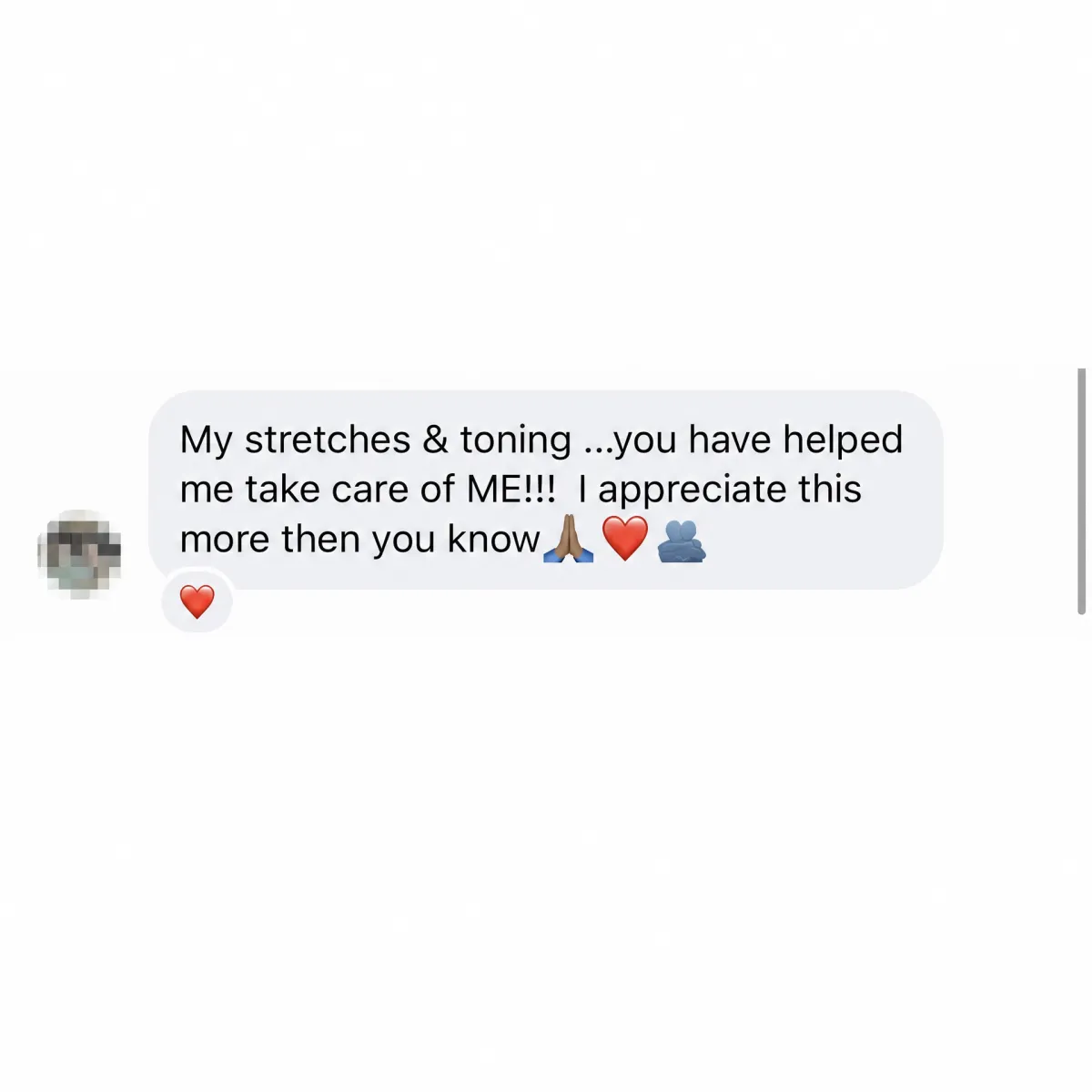 Starter Kit buyer testimonial, client identity protected