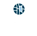 Blue globe logo with stand and company name