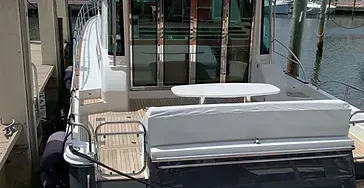 Boat Deck Seating and Electronics Integration
