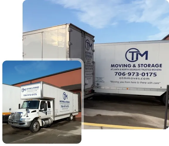 TurnKey Moving & Storage trucks and facility