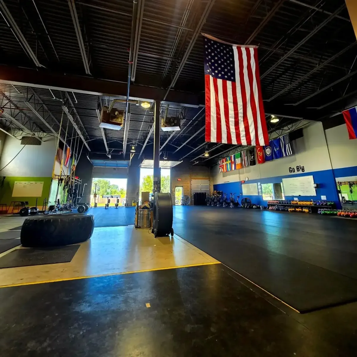 Gym interior