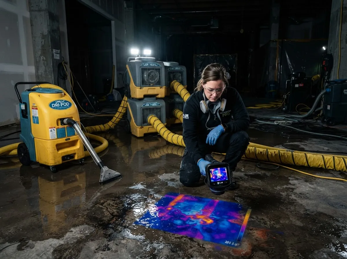 Water Damage Restoration & Drying
