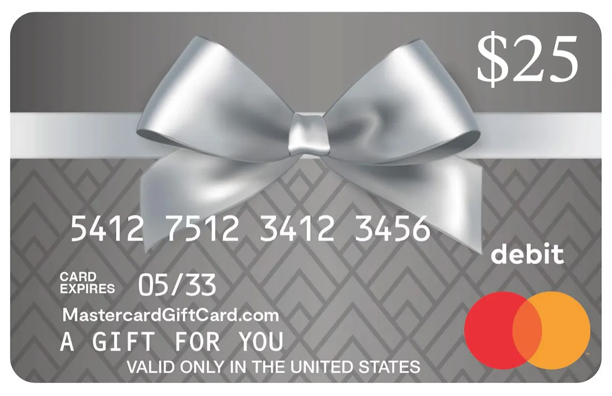 Tarjeta de regalo $25
