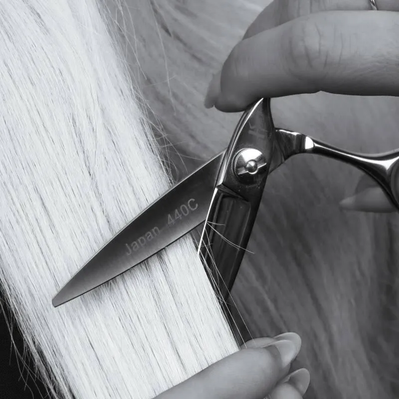 Haircrane Friseurschere Anwendung 1