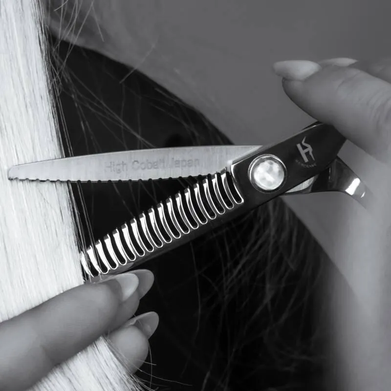 Haircrane Friseurschere Anwendung 4