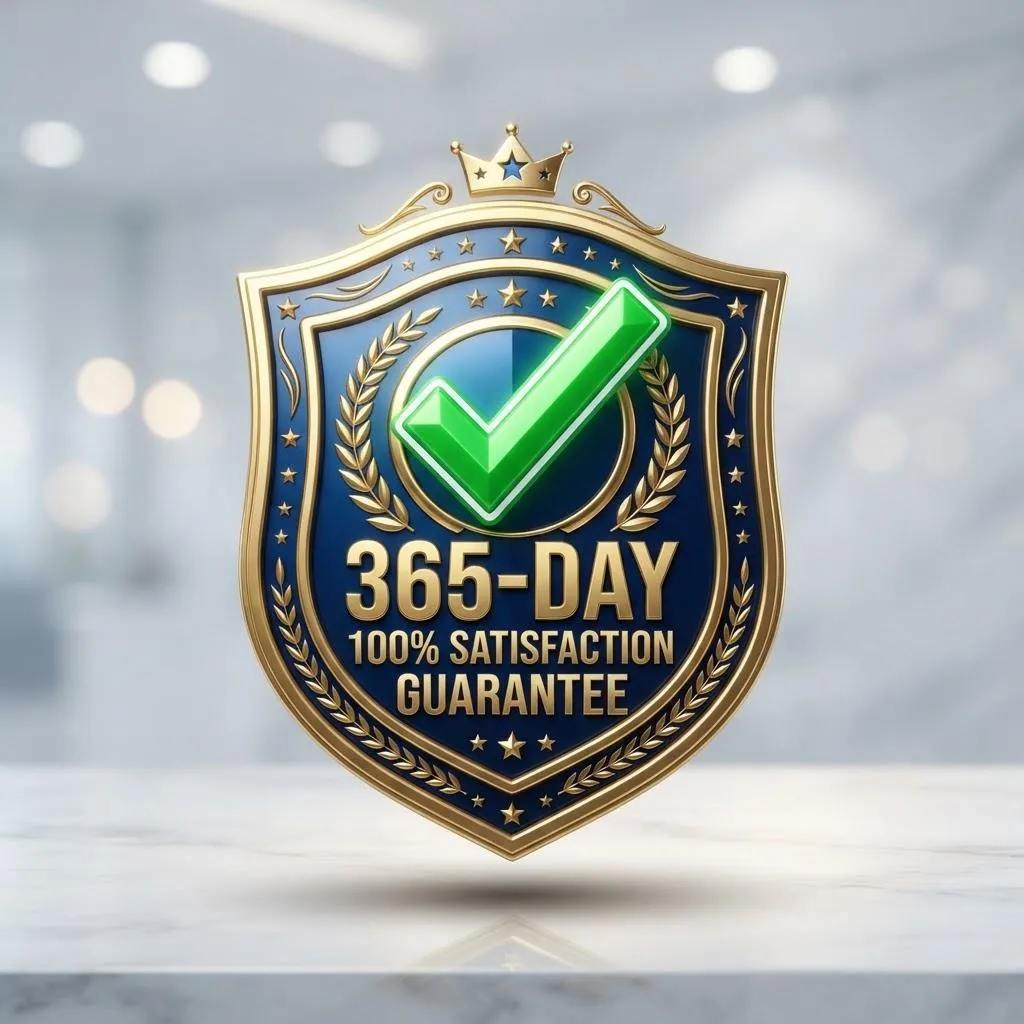 365-day satisfaction guarantee