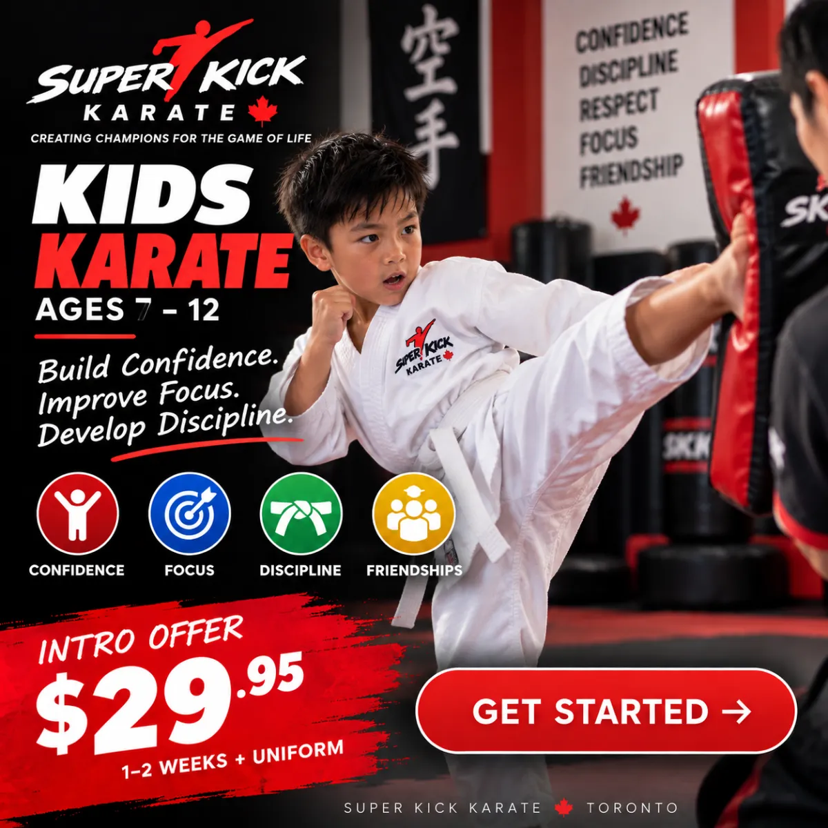 Kids Karate Ages 7-12