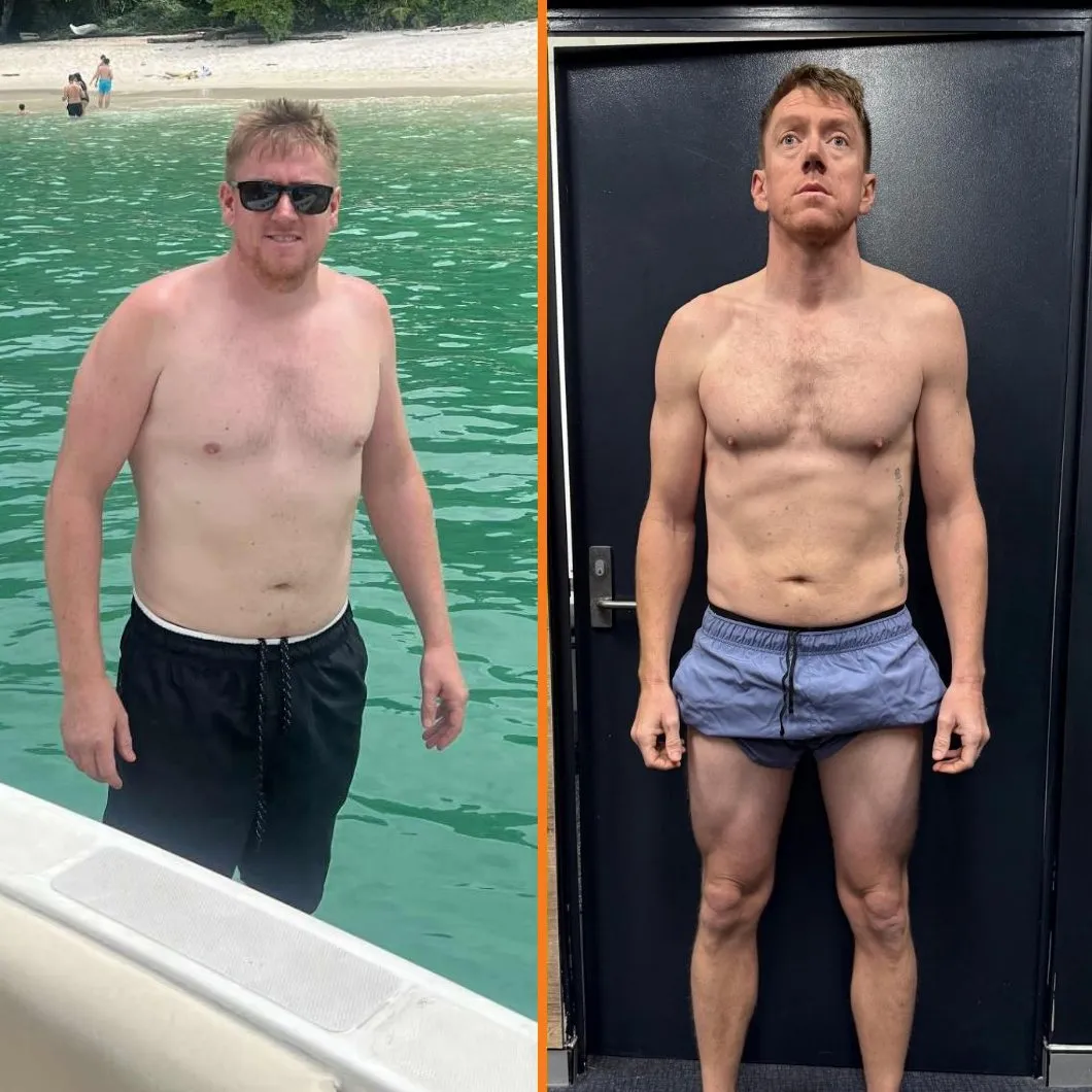 Jason before and after