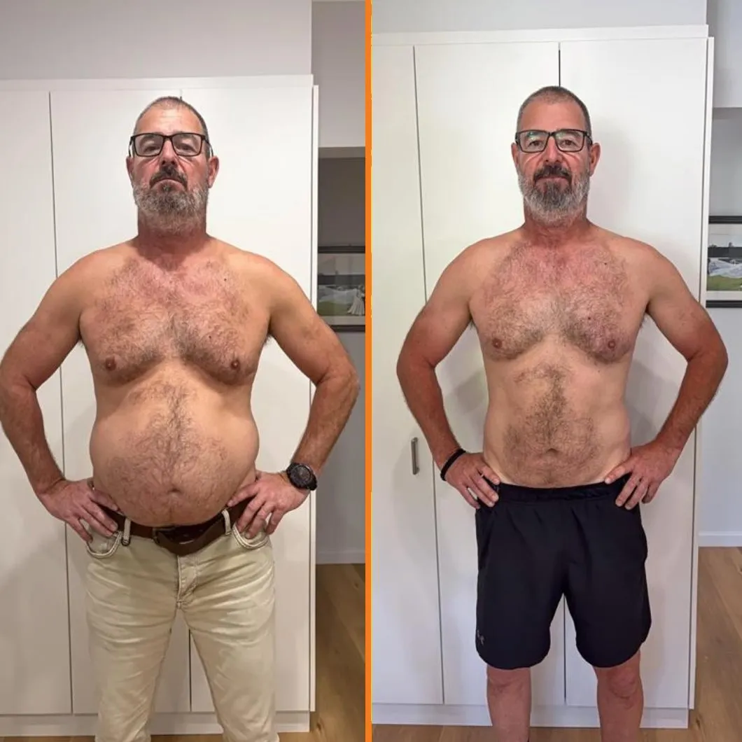 Aleks before and after