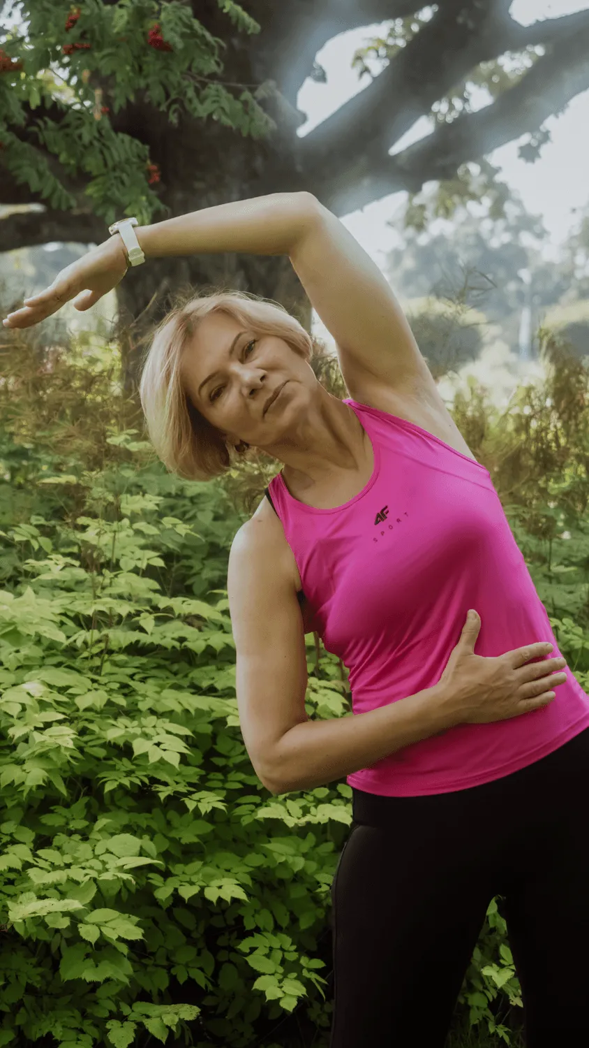 Ināra Pomere - fitnesa trenere un mentore sievietēm menopauzē