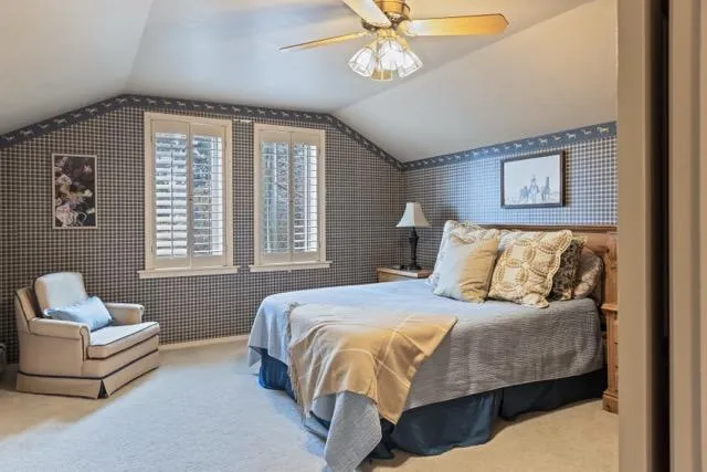 Bedroom with two beds