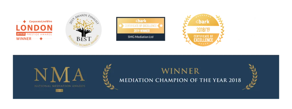 Wide horizontal banner for NMA National Mediation Awards Winner 2018