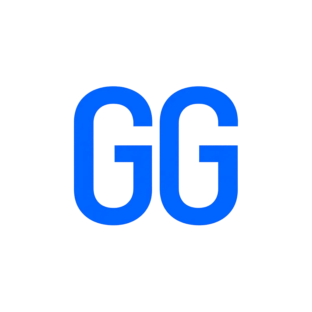 GG monogram logo van Goed Gespot