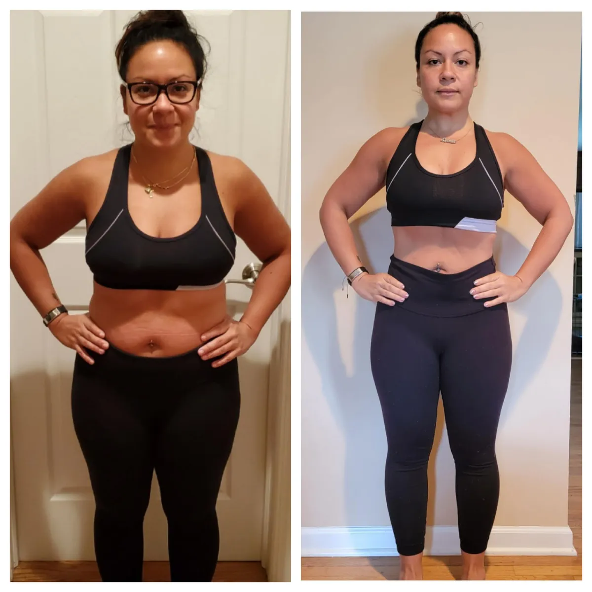 Recent transformation before and after