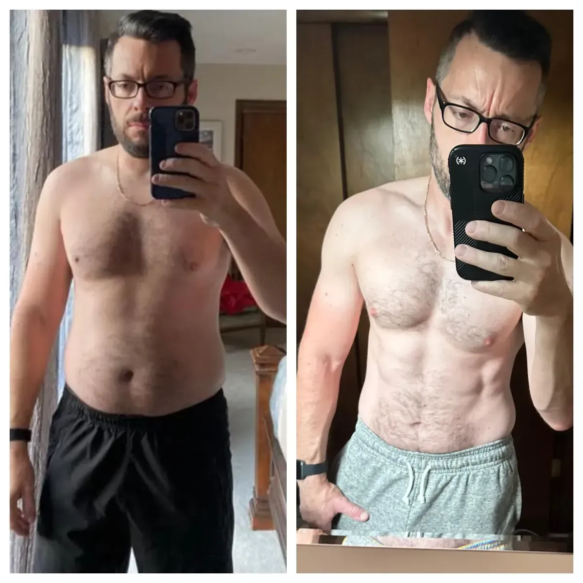 Male Transformation Before and After