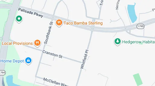 Map location of Loudoun County Office in Sterling, VA