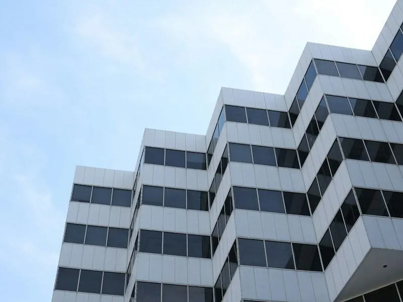 Modern office building representing VIPBizFunds's presence in our local area